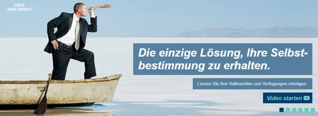 Jura Direkt Patienten- und Vorsorgevollmachten