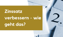 Zinssatz verbessern