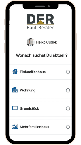 Immobilien Suchprofil Handy